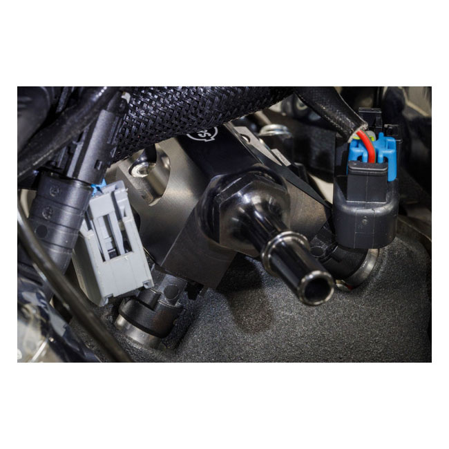 S&S, M8 Billet Fuel Rail Kit. Touring 17-24 M8 Touring (Excl. 2024 Flh