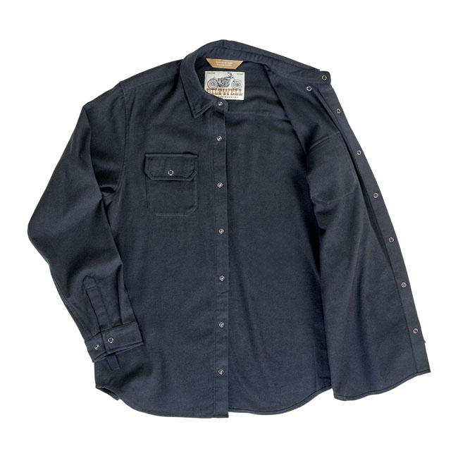 Biltwell Hi Test Flannel Shirt Black Size M