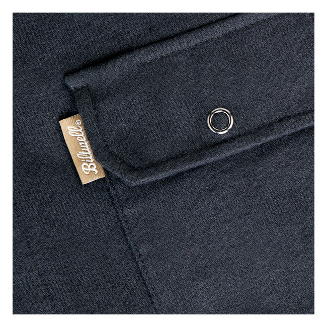 Biltwell Hi Test Flannel Shirt Black Size 2XL