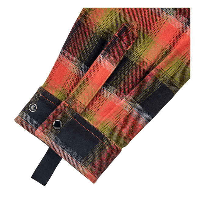 Biltwell Hi Test Flannel Shirt Rust Size M