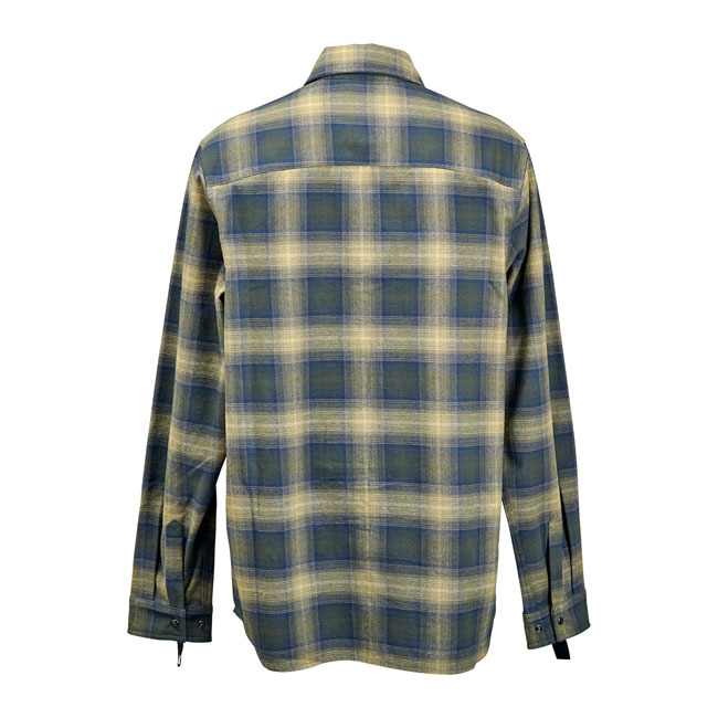 Biltwell Hi Test Flannel Shirt Moss Size M