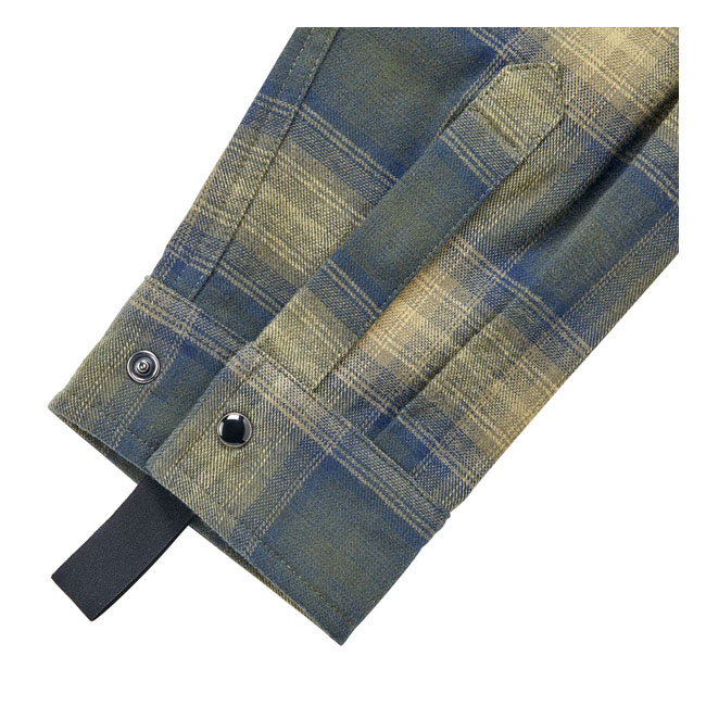 Biltwell Hi Test Flannel Shirt Moss Size L