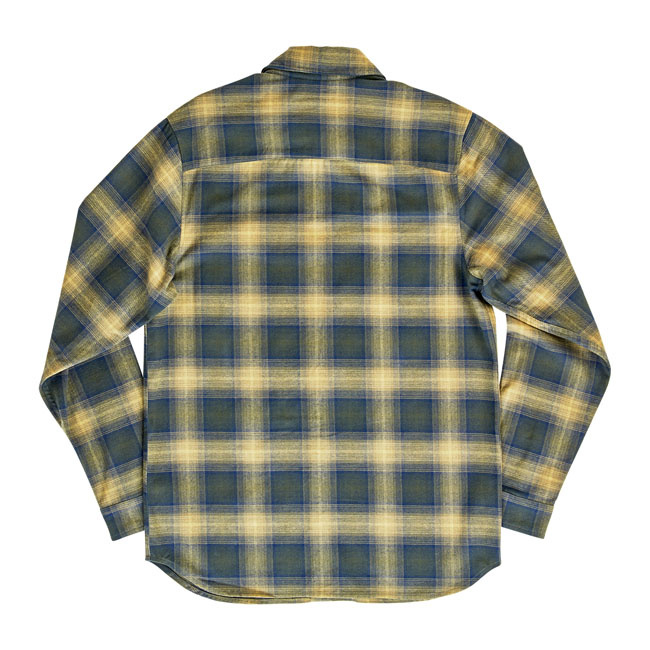Biltwell Hi Test Flannel Shirt Moss Size XL