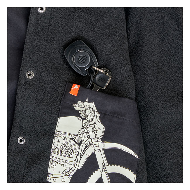 Biltwell El Dorado Shirt Jacket Black Size XL