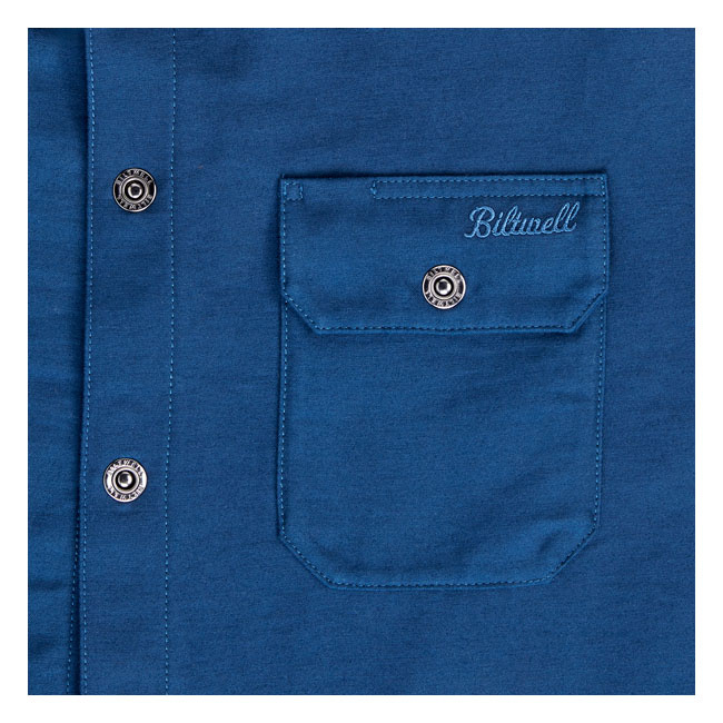 Biltwell El Dorado Shirt Jacket Navy Size M