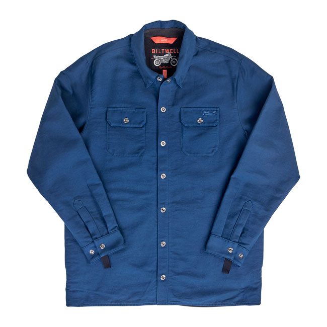 Biltwell El Dorado Shirt Jacket Navy Size L