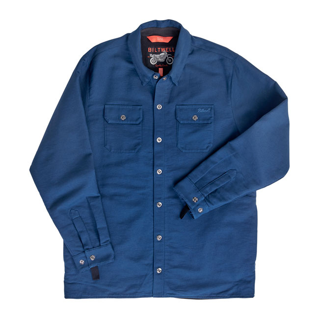 Biltwell El Dorado Shirt Jacket Navy Size L