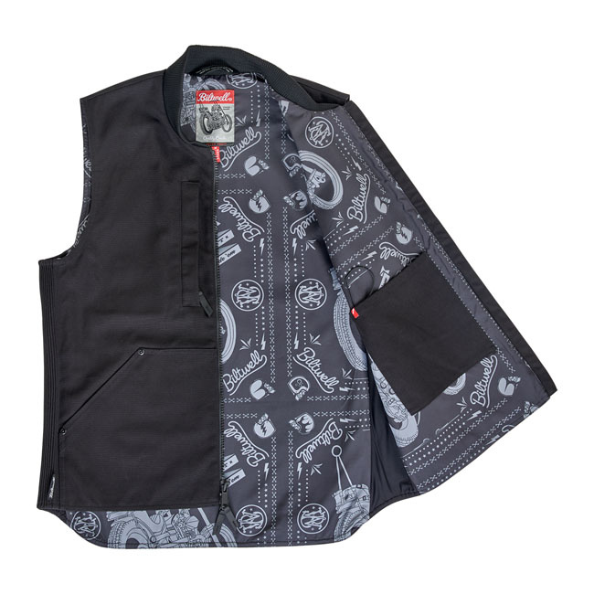 Biltwell 4 Speed Vest Black Size S