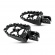 Burly, M8 MX Evolution foot pegs. Black Burly, M8 MX Evolution foot pegs. Black
