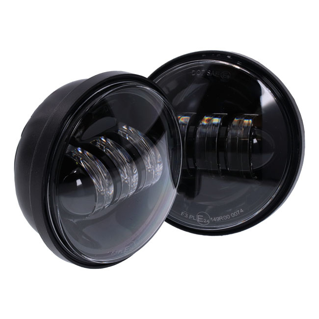 Bright LED spotlamp unit set. Black