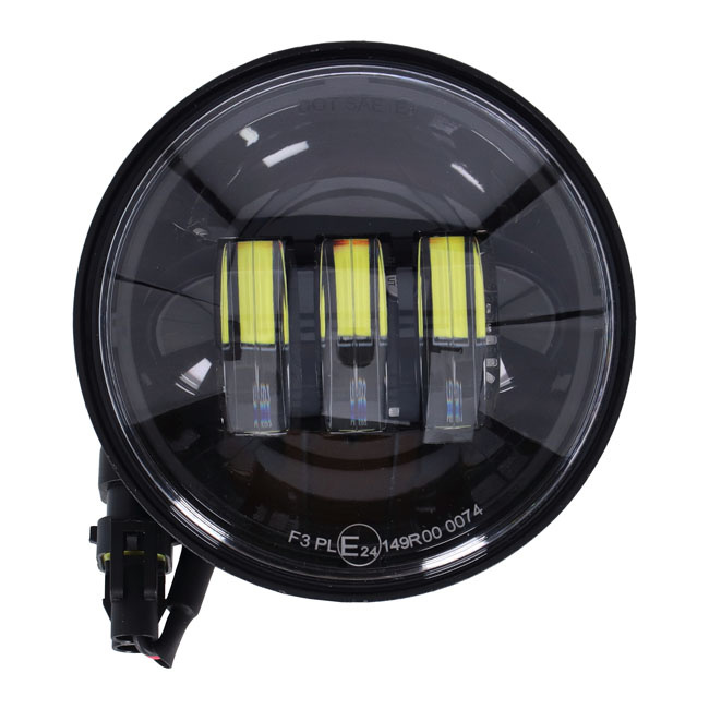 Bright LED spotlamp unit set. Black