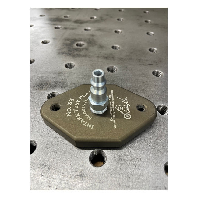 Fast Eddy. No. 55 Intake Leak Tester, 2 Bolt 66-89 B.T., 66-87 Xl, S&S