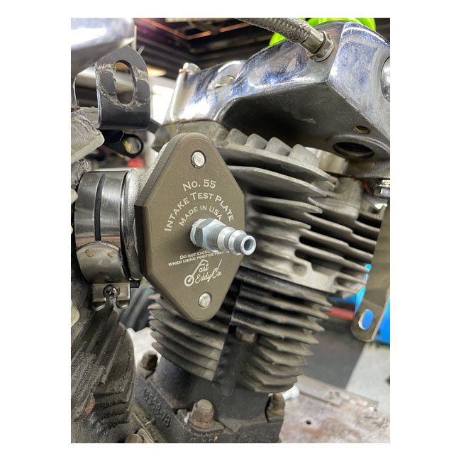 Fast Eddy. No. 55 Intake Leak Tester, 2 Bolt 66-89 B.T., 66-87 Xl, S&S