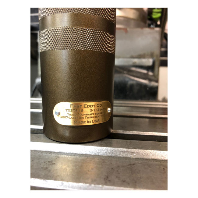 Fast Eddy, Transmission Pulley / Sprocket Nut Socket, 2-1/4