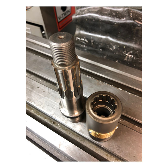 Fast Eddy, Engine Rotation Socket. 10-Spline 55-06 B.T. (Excl. 2006 Dy