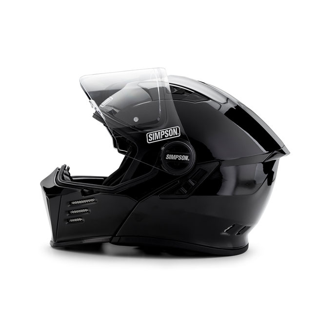 Simpson Darksome Helmet Black Metal