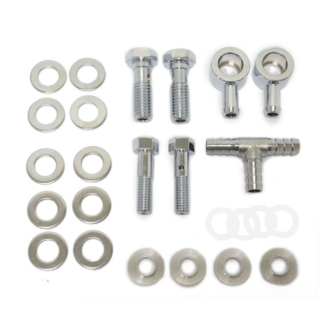 Air Cleaner Breather Bolt & Banjo Kit 93-22 B.T, 91-22 Xl