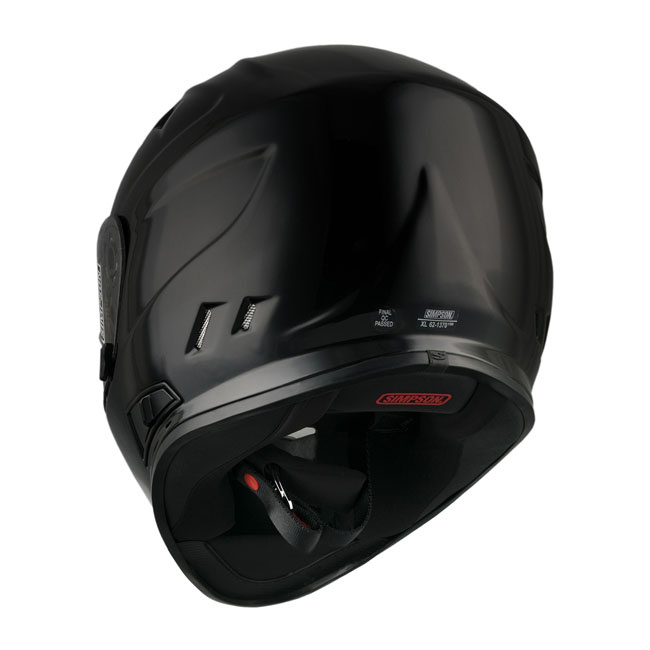 Simpson Venom Helmet Black Metal Size S The Simpson Venom Is A Full-Fa