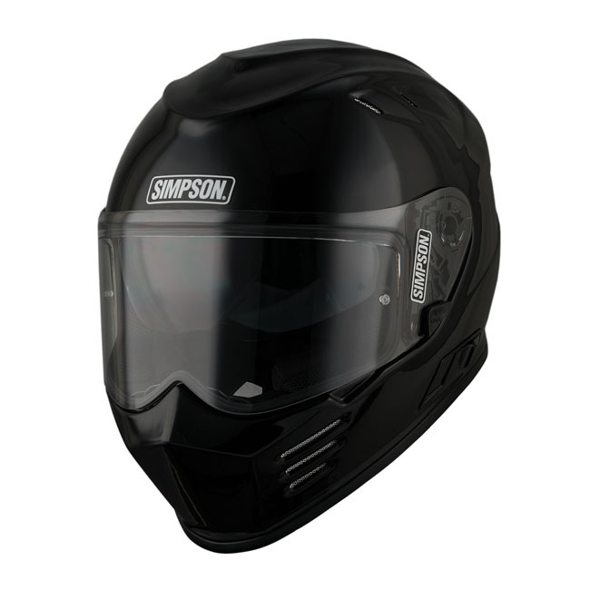 Simpson Venom Helmet Black Metal Size M The Simpson Venom Is A Full-Fa