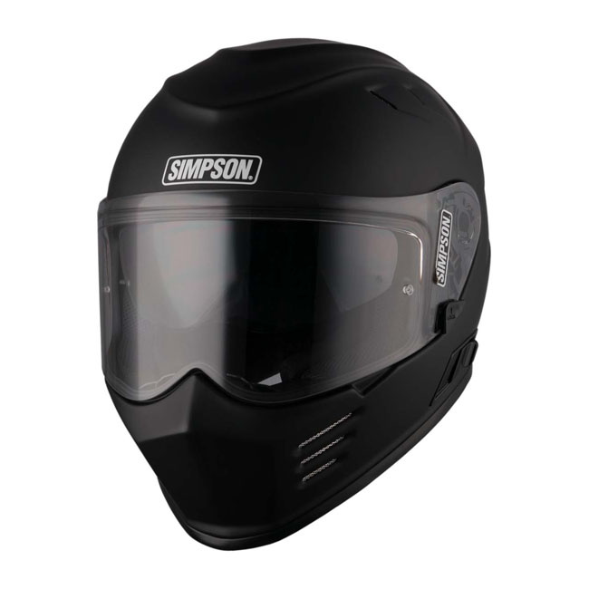 Simpson Venom Helmet Matt Black