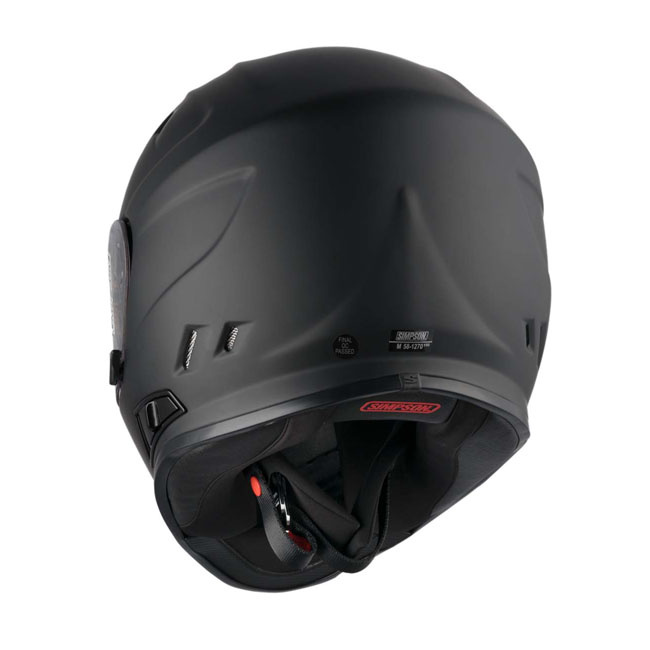 Simpson Venom Helmet Matt Black