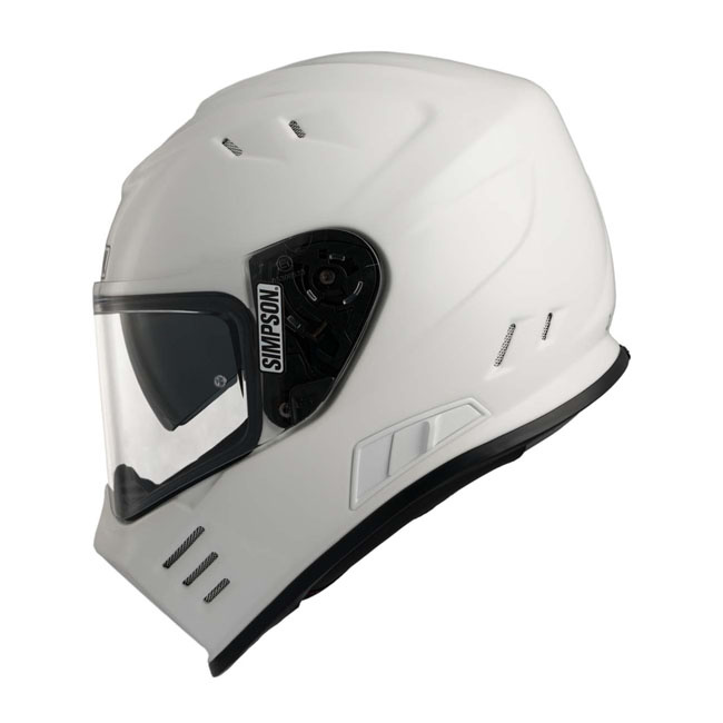 Simpson Venom Helmet White