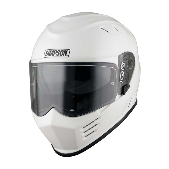 Simpson Venom Helmet White Size M The Simpson Venom Is A Full-Face Hel