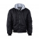 Ma-1 Hooded Bomber Jack Black Ma-1 Hooded Bomber Jack Black