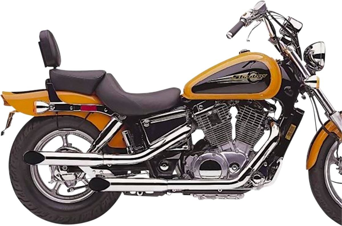 Cobra Slip On With Slash Cut Tip Chrome Blvd Muffler Vt1100 Sc