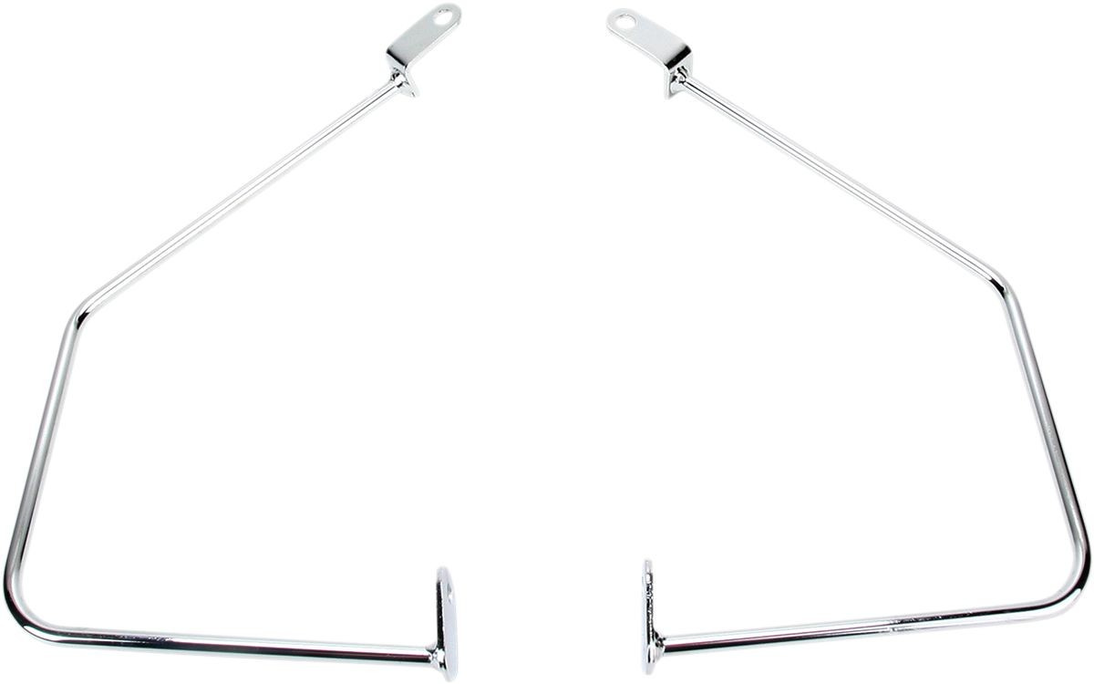 Cobra Saddlebag Support Brackets Chrome Saddlebag Support Mrauder