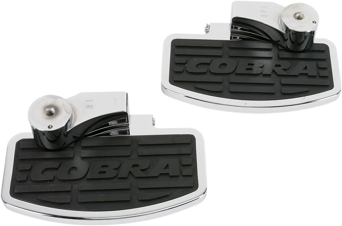 Cobra Classic Rear Floorbord Kit Chrome Pass F/Boards Valkyrie