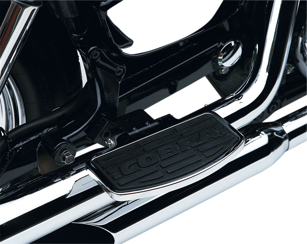 Cobra Classic Rear Floorbord Kit Chrome Pass F/Boards Roadstar