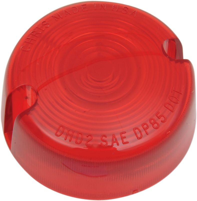 Chris Products Ts Repl Lens Red 86-99Fx Lens Turn Signal - Fx 86-99 -