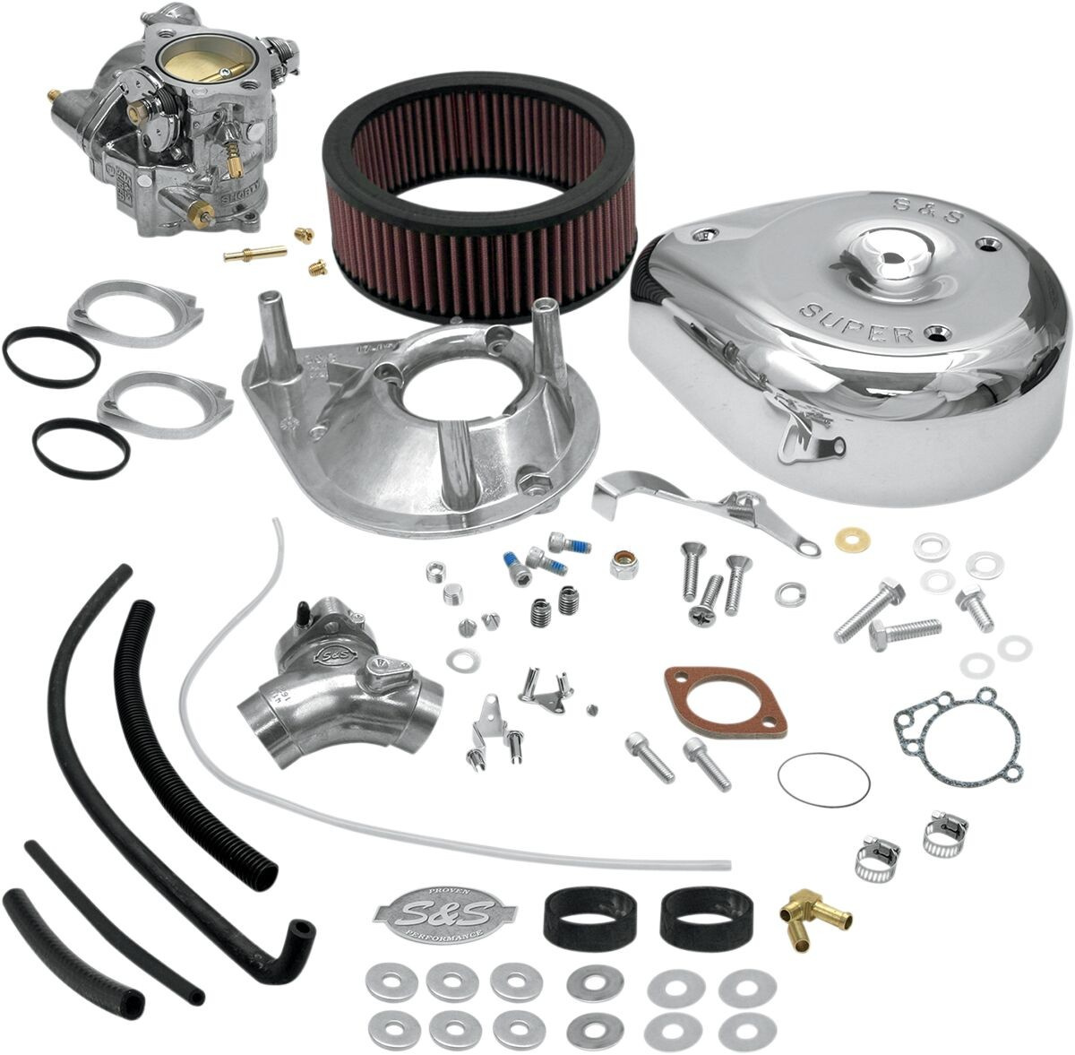 S&S Cycle Super E Carb Kit S&Sefor 84-91 Bt V-2