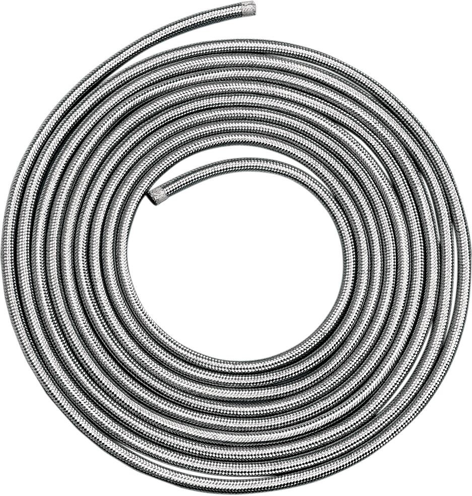 Drag Specialties Stainless Steel Braided Hose 1/4