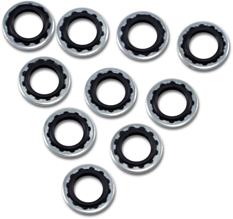 Drag Specialties Banjo Washer Steel/Rubber 3/8