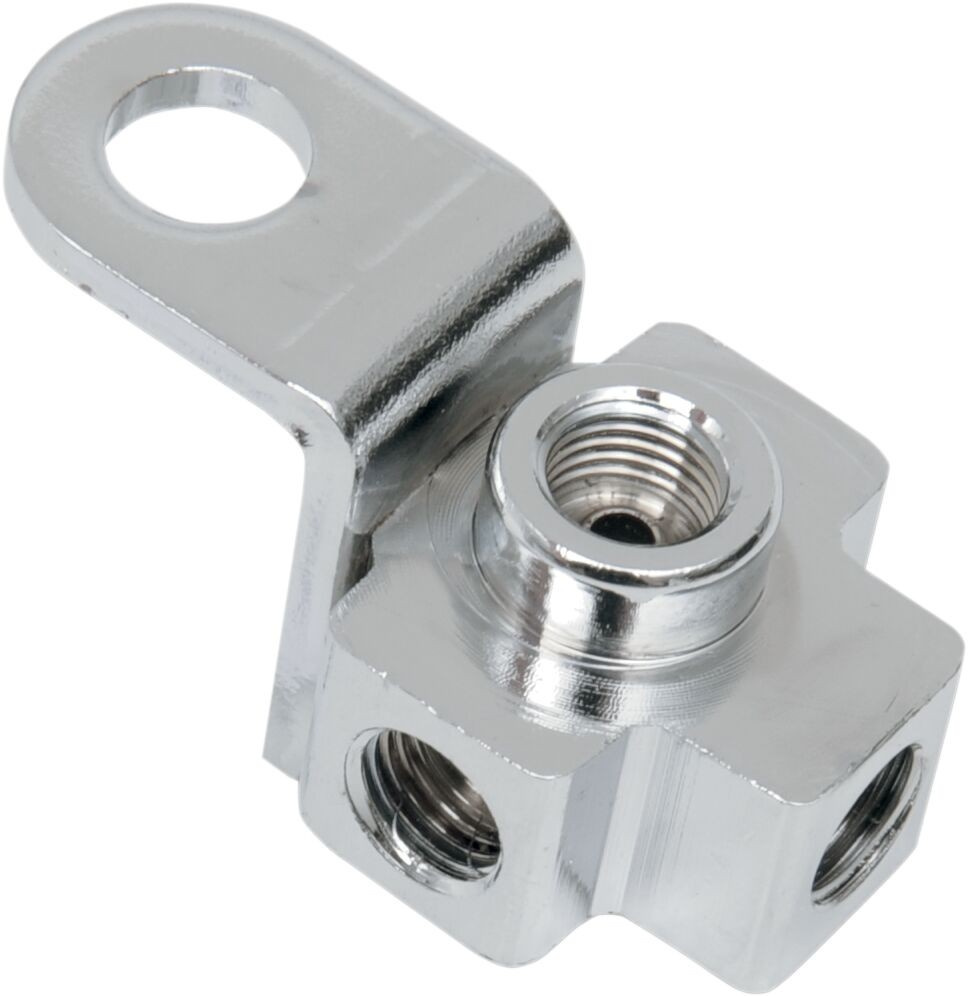 Drag Specialties Rear Brake-Tee Chrome Rr Brk Line T 42309-70