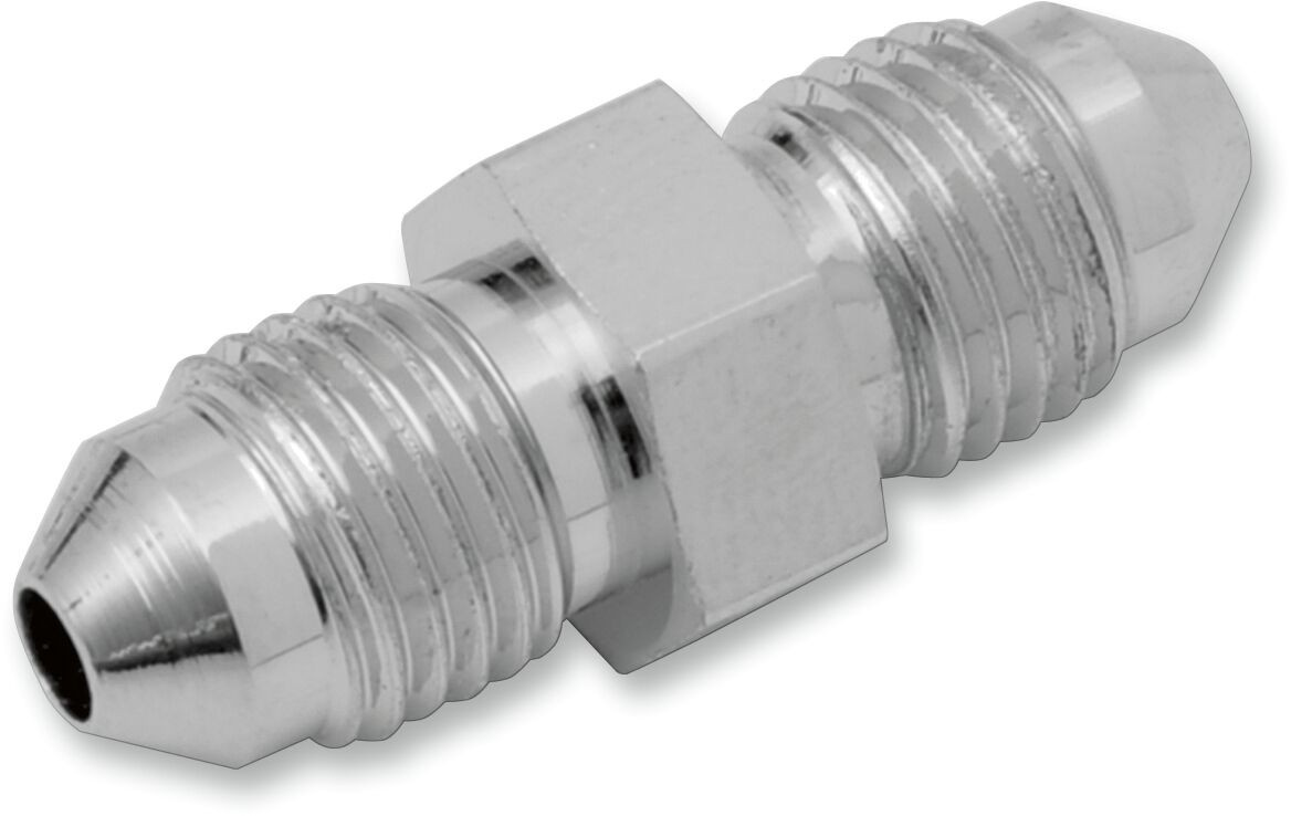 Drag Specialties Adapter Fitting An-3 Union Male Chrome #3 Flare Union