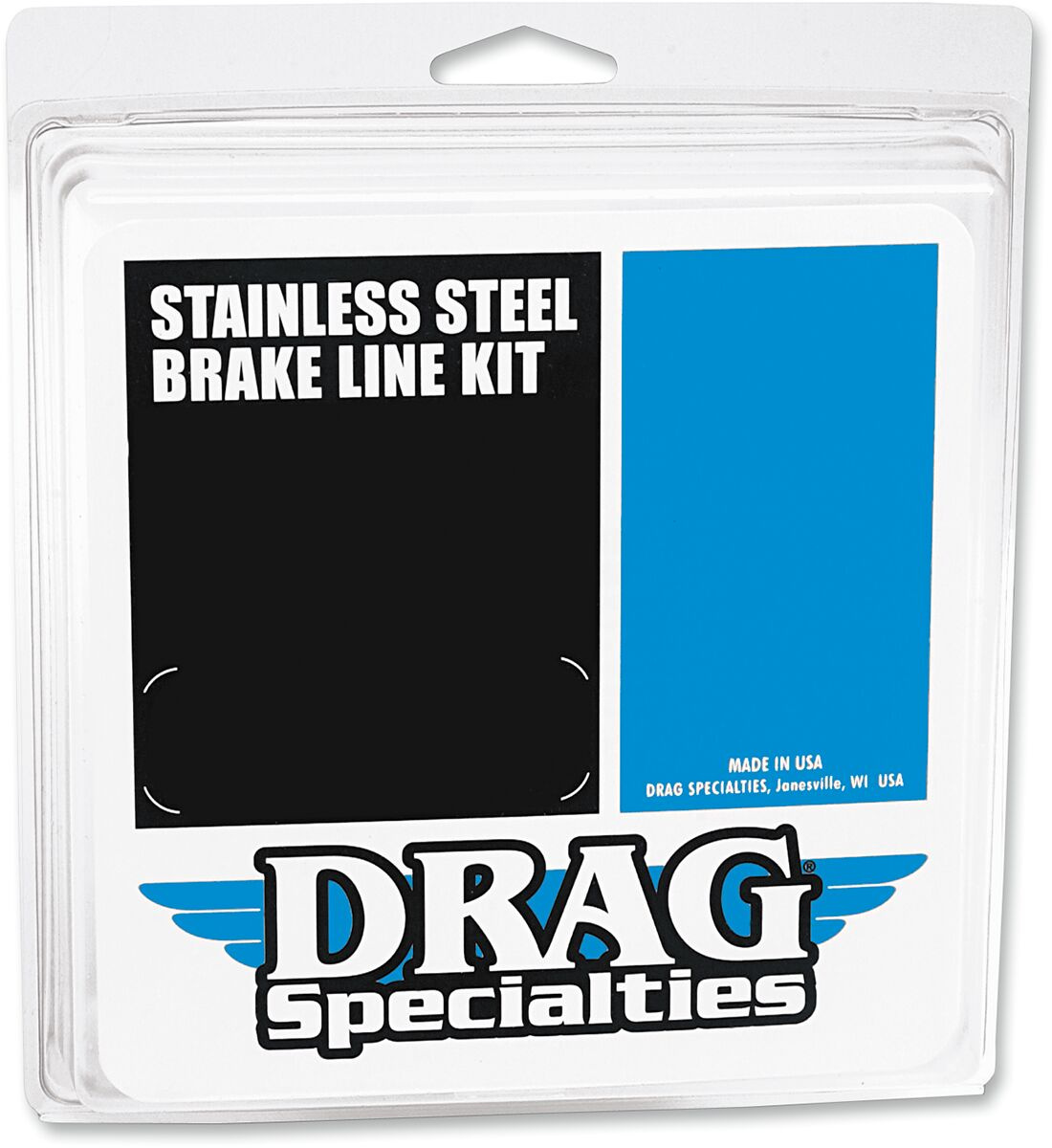 Drag Specialties Universal Brake Line Stainless Steel An-3 56