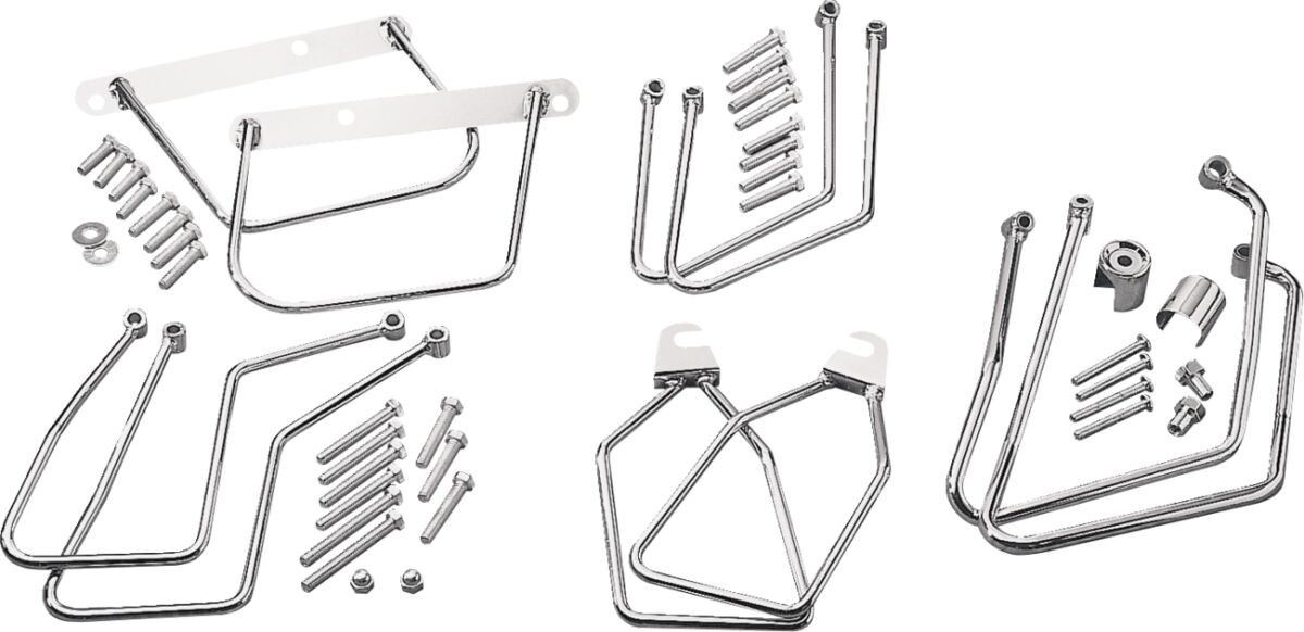 Drag Specialties Saddlebag Support Bracket Chrome Sbag Supports 71-86F
