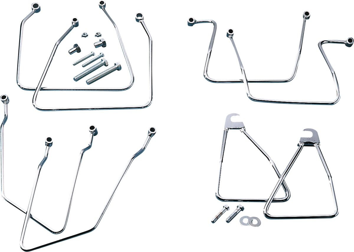 Drag Specialties Saddlebag Support Bracket Chrome Sbag Supports 82-94
