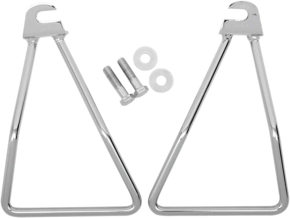 Drag Specialties Saddlebag Support Bracket Single Bolt Mount Chrome Sb