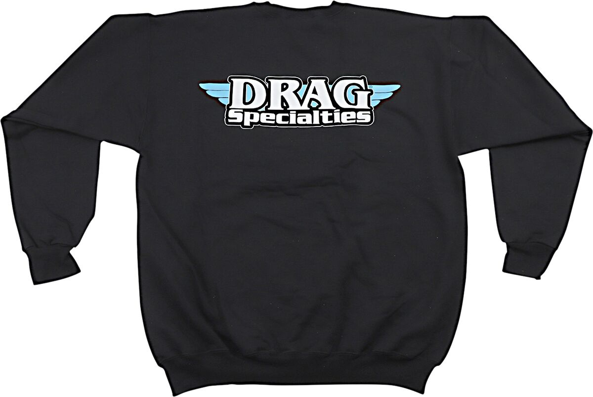 Drag Specialties Sweatshirt Black Xxl Drag Sw/Shirt Black Xxl