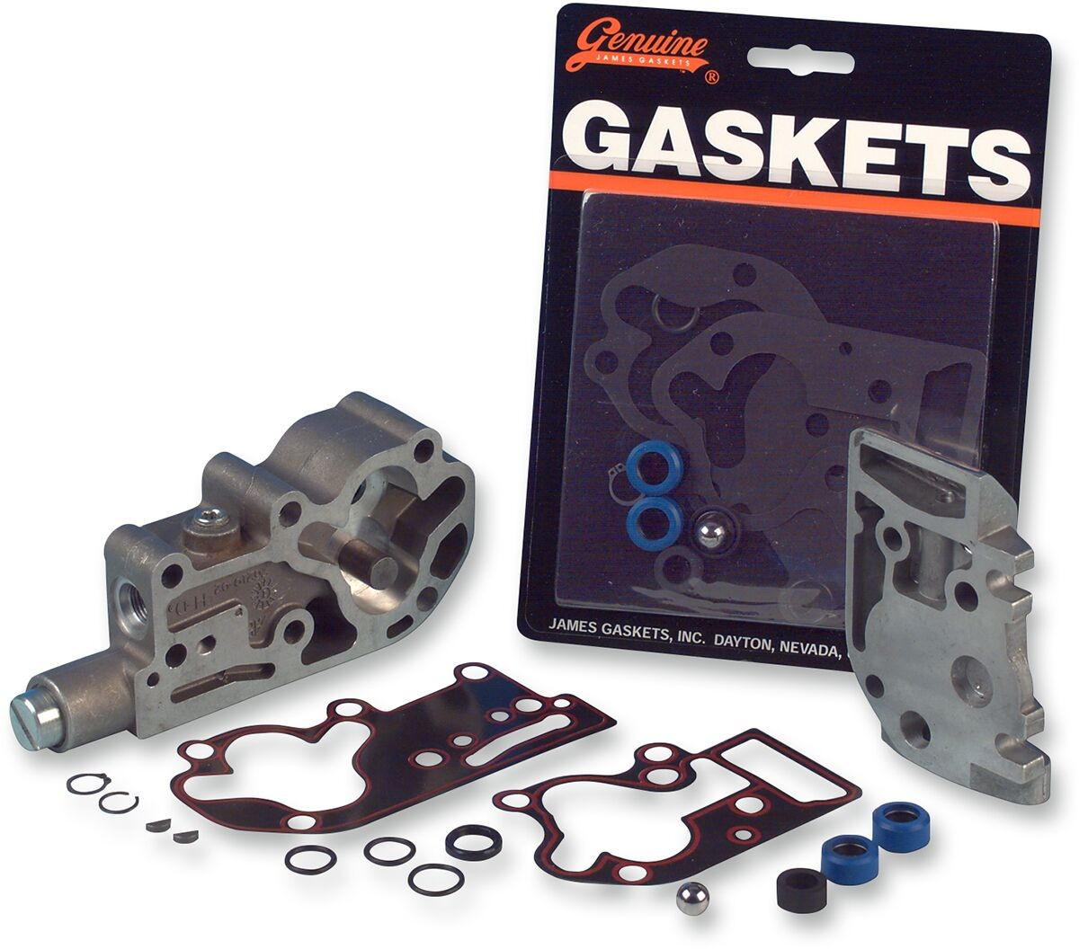 James Gasket Gasket & Seal Kit Oil Pump With Metal Gasket Met Gskt O.P