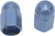Barnett Custom Anodized Valve Caps Blue Blue Anod. Valve Stem Cap