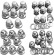 Drag Specialties Head Bolt Set Acorn Chrome Head Bolt Set 48-77 Acorn Drag Specialties Head Bolt Set Acorn Chrome Head Bolt Set 48-77 Acorn