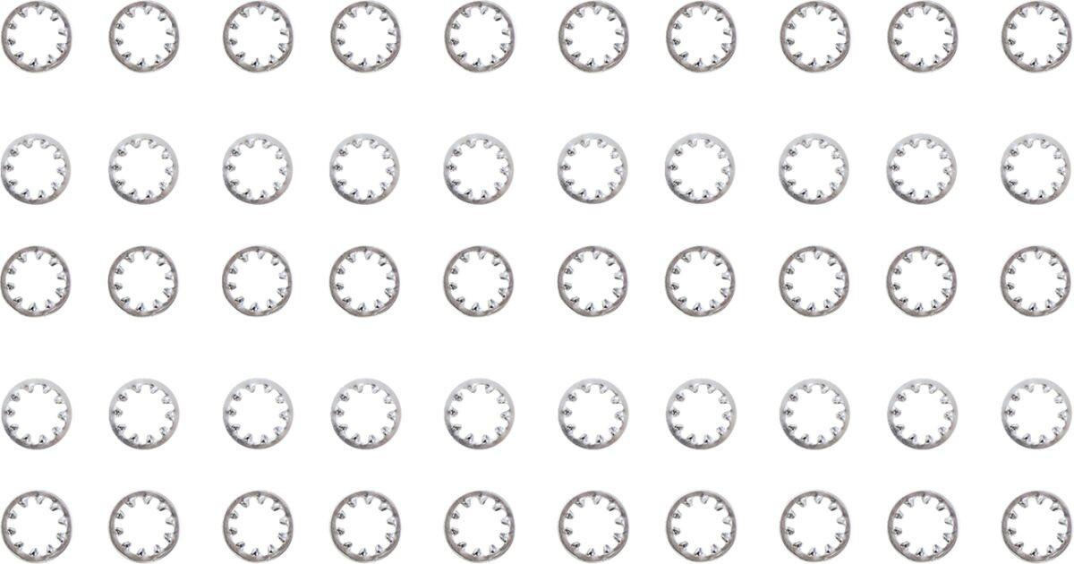 Drag Specialties Lock Washer Chrome 3/8