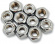 Drag Specialties Nylon Insert Nut 1/4-20 Chrome 1/4-20 Chr Nylon Nut