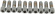 Drag Specialties Socket-Head Bolt 1/4-20X0.625 Smooth Chrome 1/4-20 X