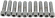 Drag Specialties Socket-Head Bolt 5/16-18X1.25 Smooth Chrome 5/16-18 X